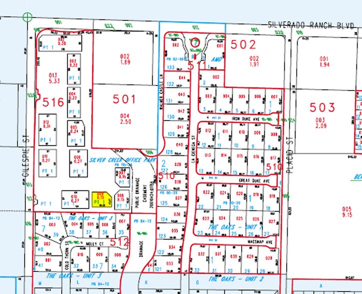 9840 Gilespie St, Las Vegas, NV à vendre - Plan cadastral - Image 3 de 3