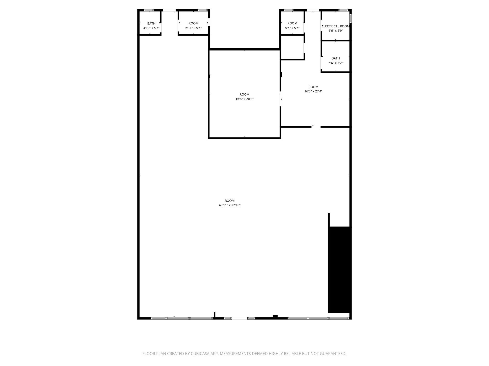 3906-3908 Concord Pike, Wilmington, DE for lease Floor Plan- Image 1 of 2