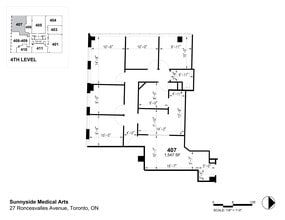 27 Roncesvalles Ave, Toronto, ON for lease Site Plan- Image 1 of 1