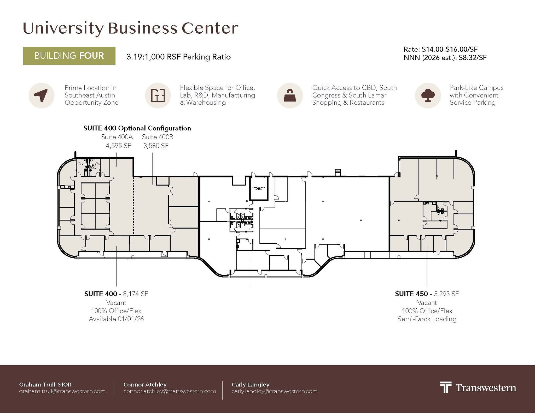 3019 Alvin Devane Blvd, Austin, TX for lease Floor Plan- Image 1 of 1
