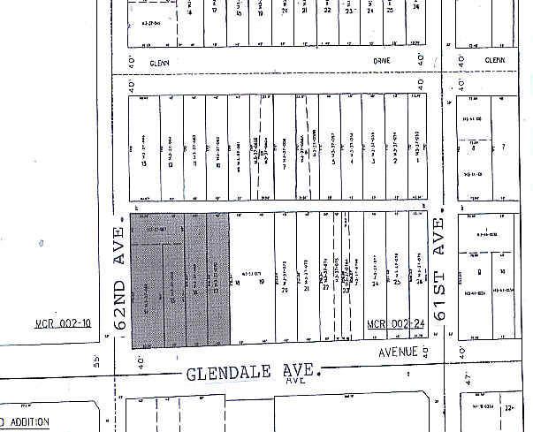 6136 W Glendale Ave, Glendale, AZ à vendre - Plan cadastral - Image 2 de 14
