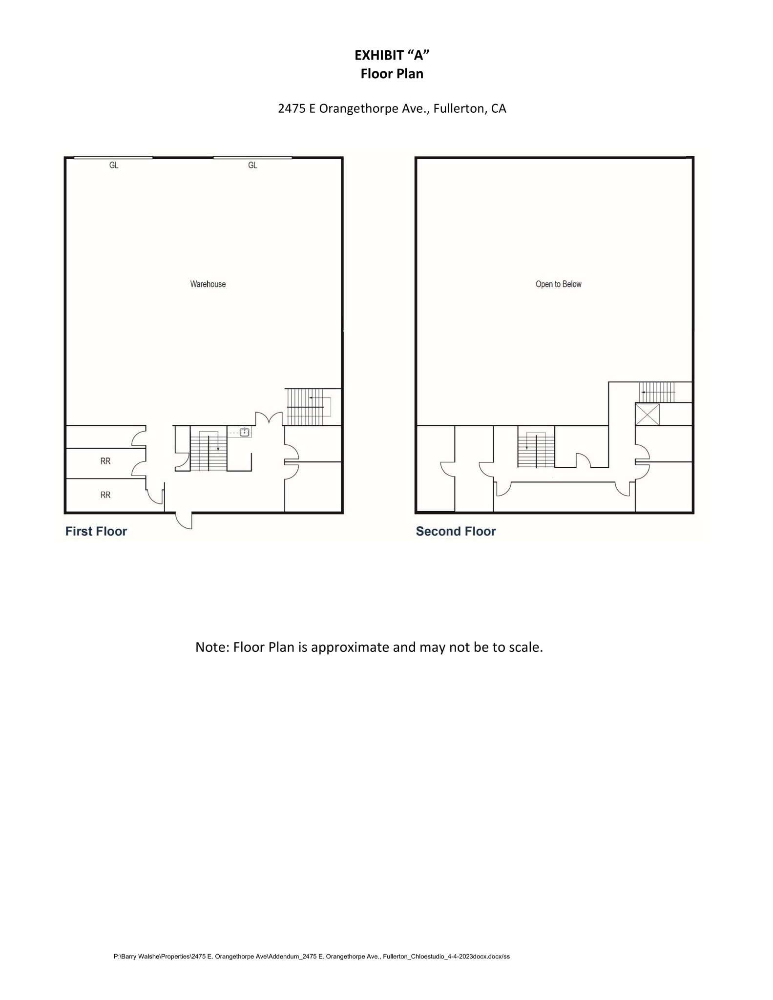 2461-2495 E Orangethorpe Ave, Fullerton, CA for lease Site Plan- Image 1 of 7