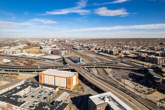 2520 Wewatta Way, Denver, CO - AERIAL map view