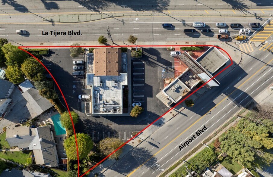 7900 La Tijera Blvd, Los Angeles, CA à vendre - Aérien - Image 3 de 4