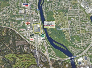 71-95 S River Rd, Bedford, NH - AÉRIEN  Vue de la carte