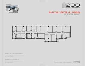 230 Peachtree St NW, Atlanta, GA for lease Floor Plan- Image 1 of 1