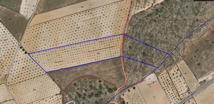 Plaza Pedáneo Ricardo Yáñez, Yecla, MUR - Aérien Vue de la carte