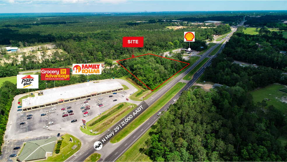 700 Blk Hwy 29, Cantonment, FL à vendre - Photo du b timent - Image 2 de 5