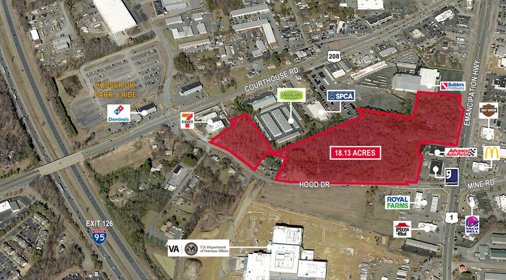 Hood Dr W, Fredericksburg, VA for sale - Primary Photo - Image 1 of 1