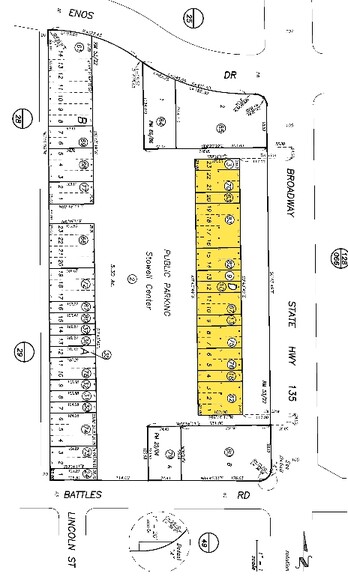 1511-1555 S Broadway, Santa Maria, CA à vendre - Plan cadastral - Image 3 de 3