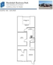 1510 Randolph St, Carrollton, TX for lease Floor Plan- Image 1 of 1