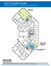 9428 Baymeadows Rd, Jacksonville, FL à louer Plan d’étage- Image 1 de 1