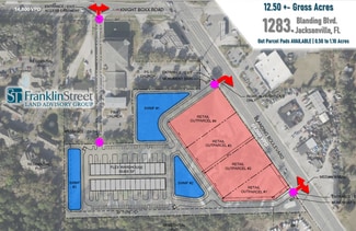 Plus de détails pour 1283 Blanding Blvd, Orange Park, FL - Terrain à louer