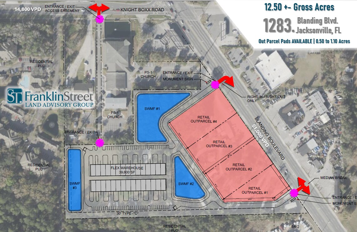 1283 Blanding Blvd, Orange Park, FL à louer Photo principale- Image 1 de 4