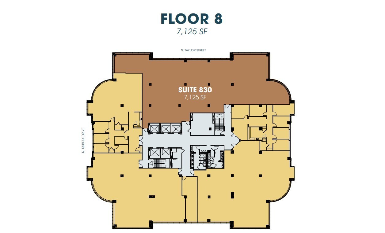 4350 N Fairfax Dr, Arlington, VA for lease Floor Plan- Image 1 of 1