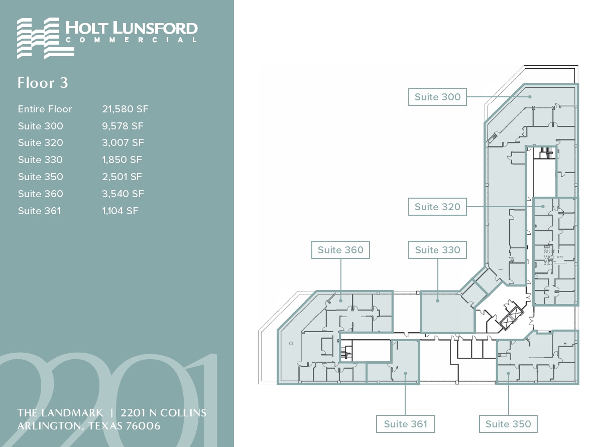 2201 N Collins St, Arlington, TX for lease Floor Plan- Image 1 of 1
