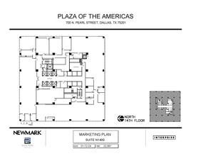 700 N Pearl St, Dallas, TX for lease Floor Plan- Image 1 of 1