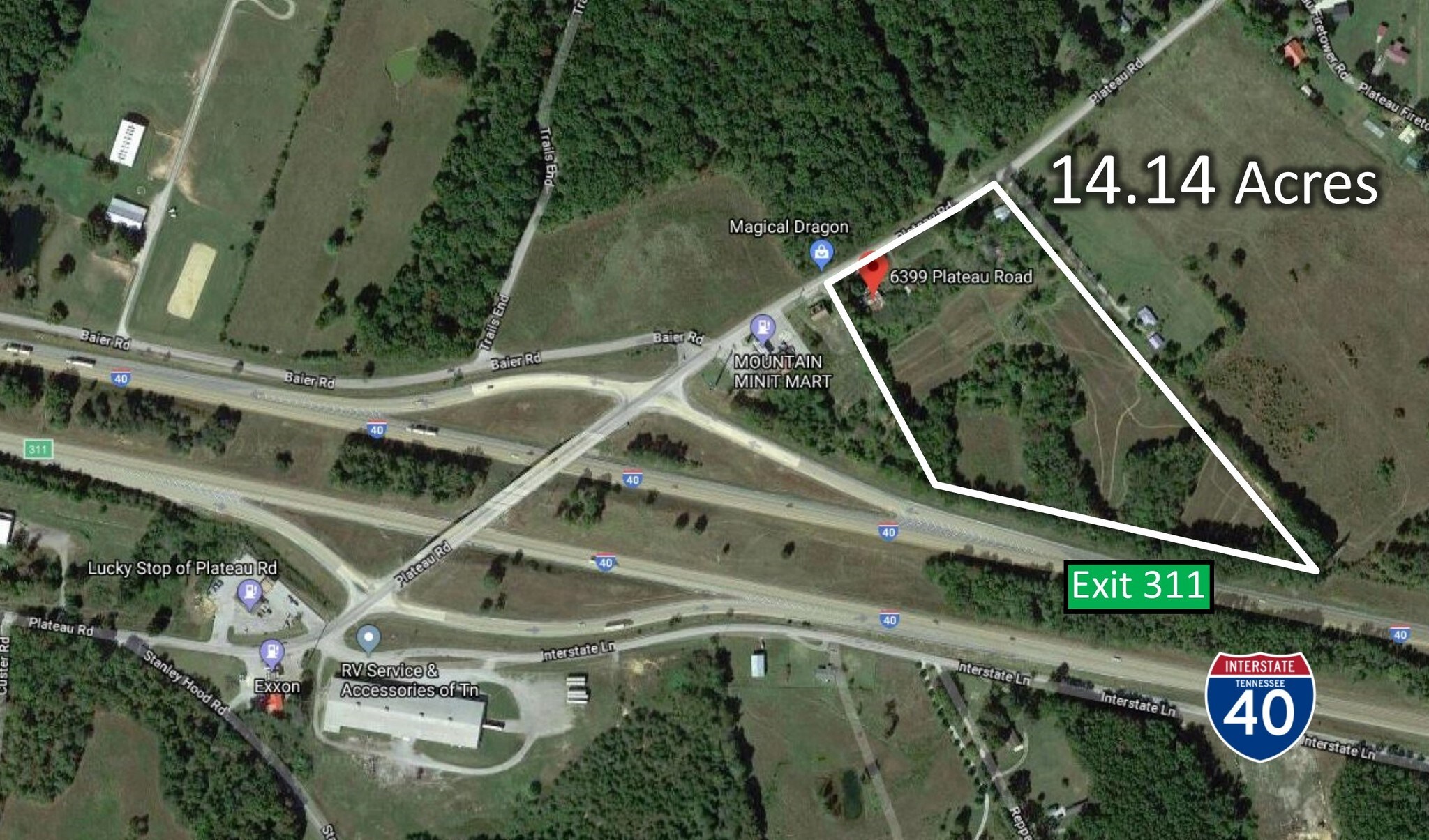 6399 Plateau Rd, Crossville, TN à vendre Photo du bâtiment- Image 1 de 2