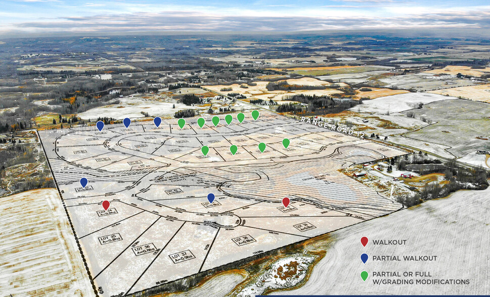 Township 530, Parkland County, AB for sale - Aerial - Image 2 of 3