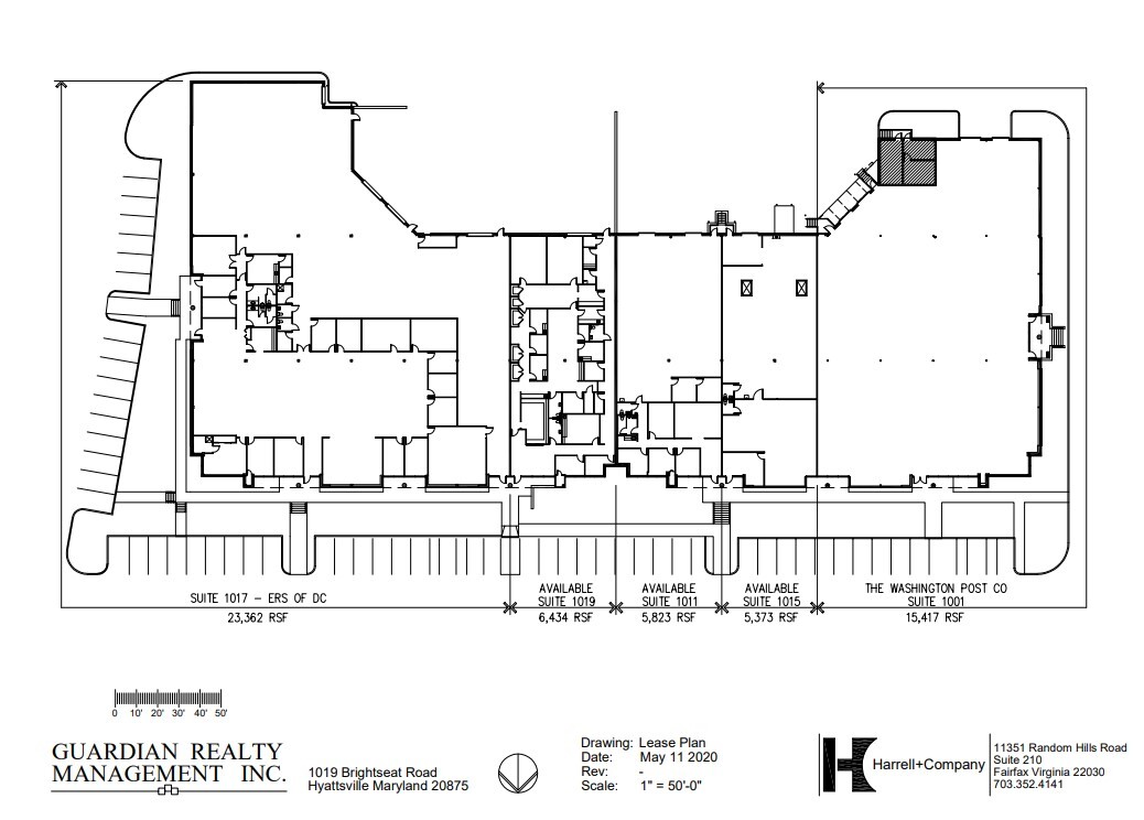 1001-1099 Brightseat Rd, Landover, MD à louer Plan d  tage- Image 1 de 1