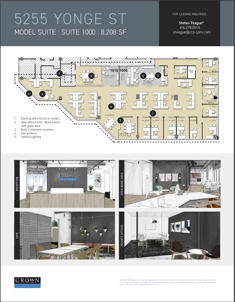 5255 Yonge St, Toronto, ON for lease Floor Plan- Image 1 of 1