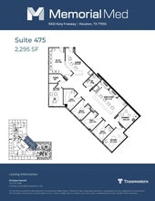 9432 Katy Fwy, Houston, TX à louer Plan d’étage- Image 1 de 1