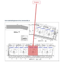 1440 Bolingbrook Dr, Romeoville, IL à louer Plan d’étage- Image 1 de 1