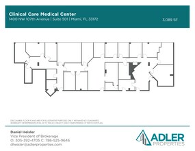 1400 NW 107th Ave, Miami, FL à louer Plan d  tage- Image 1 de 1