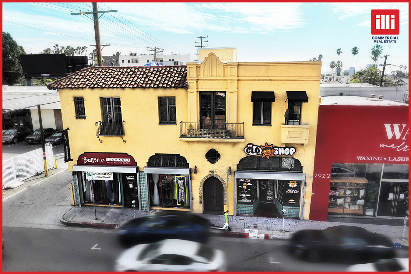 7912-7918 Melrose Ave, Los Angeles, CA for lease Building Photo- Image 1 of 12