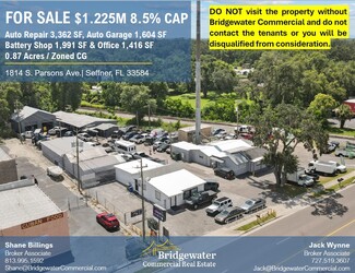 More details for 1814 S Parsons Ave, Seffner, FL - Retail for Sale