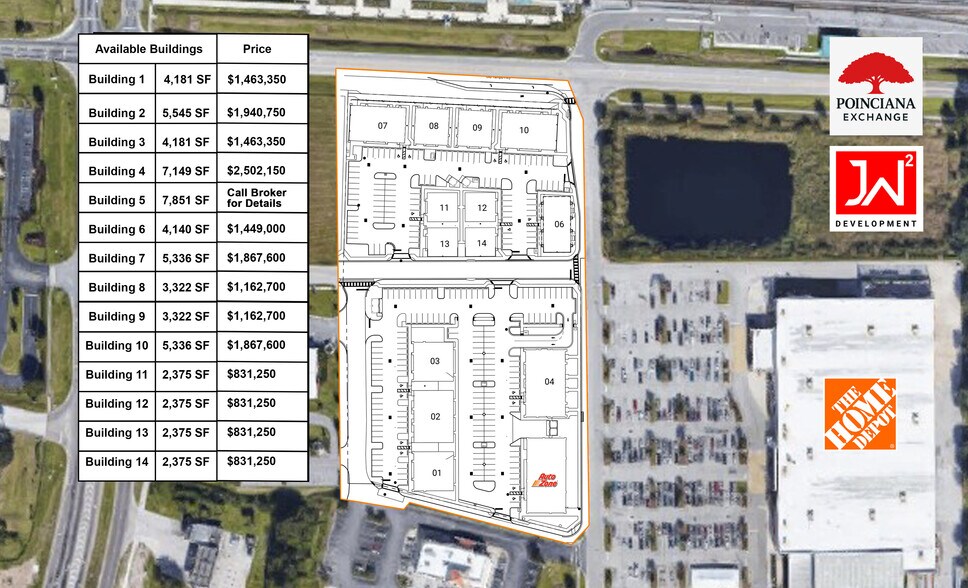1630 S Poinciana Blvd, Kissimmee, FL for sale - Site Plan - Image 2 of 4
