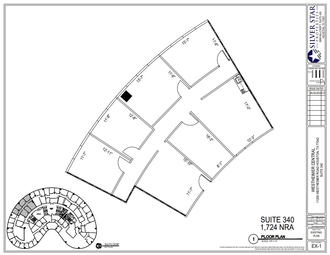 11200 Westheimer Rd, Houston, TX for lease Floor Plan- Image 1 of 1