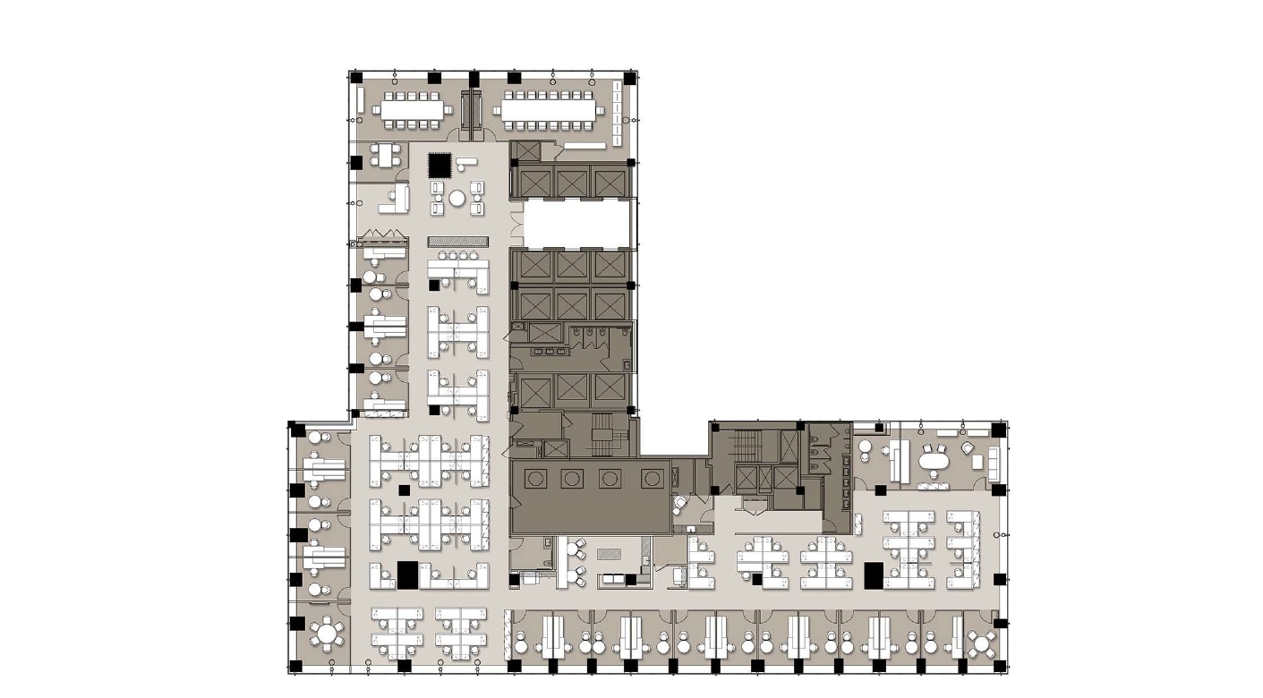 888 7th Ave, New York, NY à louer Plan d’étage- Image 1 de 13