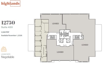 12750 High Bluff Dr, San Diego, CA for lease Floor Plan- Image 1 of 1