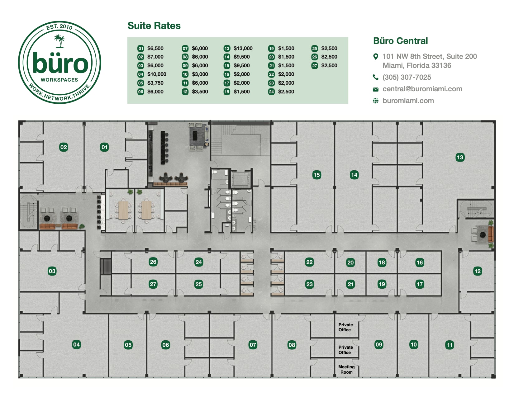 101 NW 8th St, Miami, FL for lease Floor Plan- Image 1 of 1