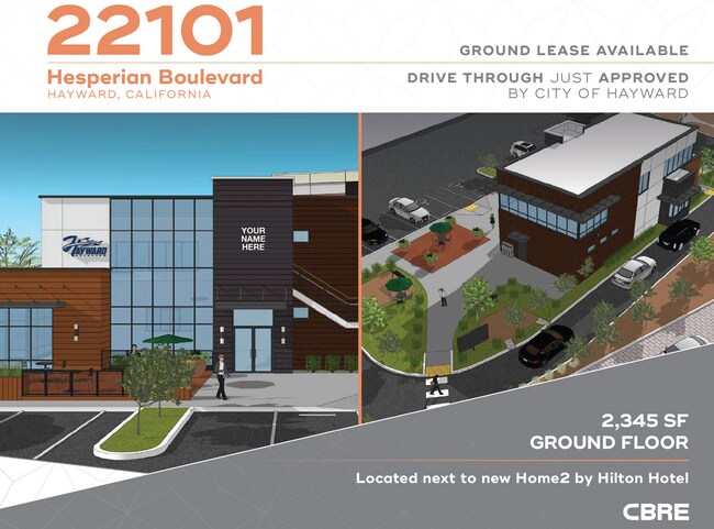 Plus de détails pour 22101 Hesperian Blvd, Hayward, CA - Terrain à louer