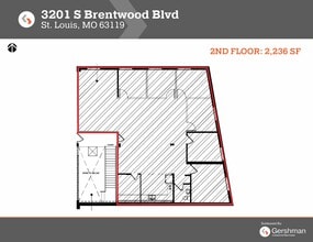 3201-3229 S Brentwood Blvd, Webster Groves, MO for lease Floor Plan- Image 1 of 1