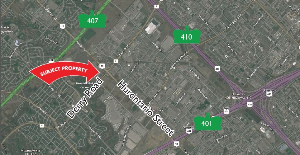 7020 Hurontario St, Mississauga, ON à louer Aérien- Image 1 de 2