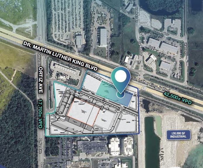 MLK Blvd Outparcels, Fort Myers, FL for lease - Building Photo - Image 1 of 2