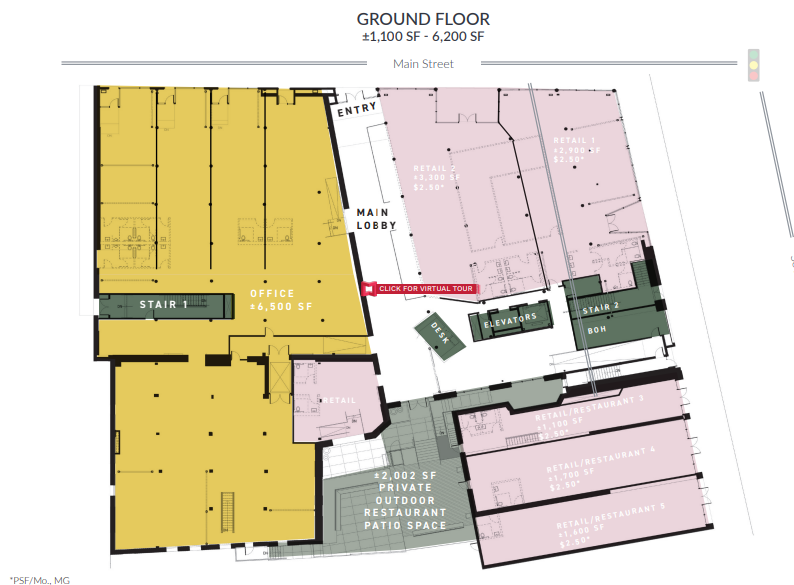 700 S Main St, Los Angeles, CA for lease Floor Plan- Image 1 of 1