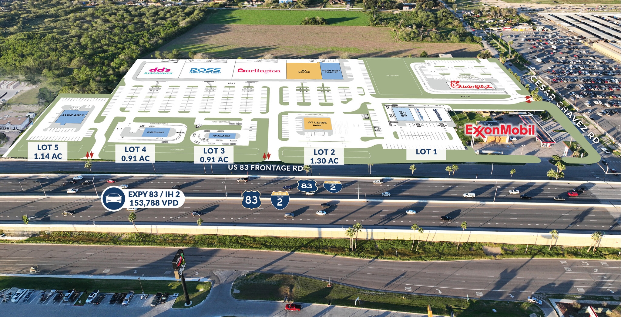 Shops at Chavez, San Juan, TX for lease Primary Photo- Image 1 of 6