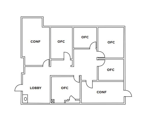 20 S Santa Cruz Ave, Los Gatos, CA for lease Floor Plan- Image 1 of 1
