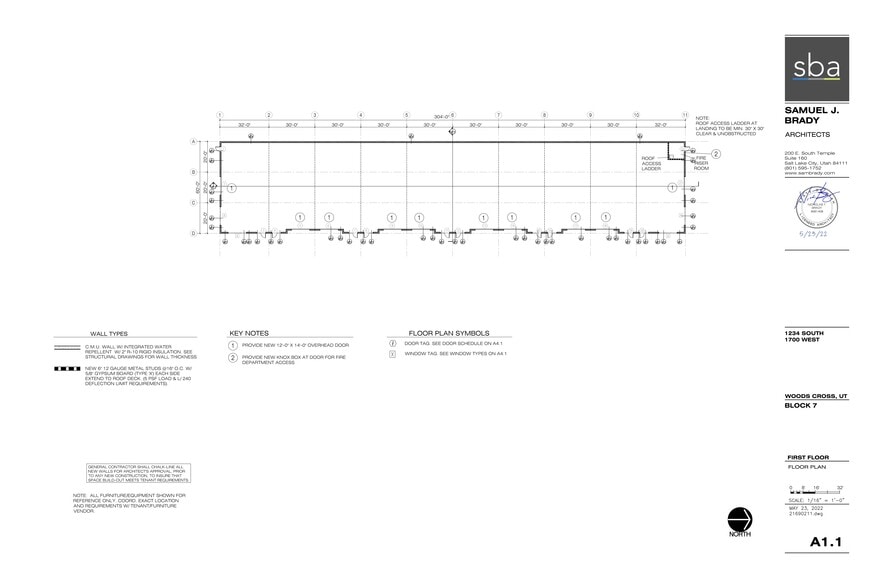 1234 S 1700 W w, Woods Cross, UT for lease - Site Plan - Image 2 of 8