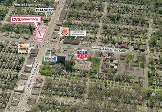 15521-15573 W 7 Mile Rd, Detroit, MI - Aérien  Vue de la carte