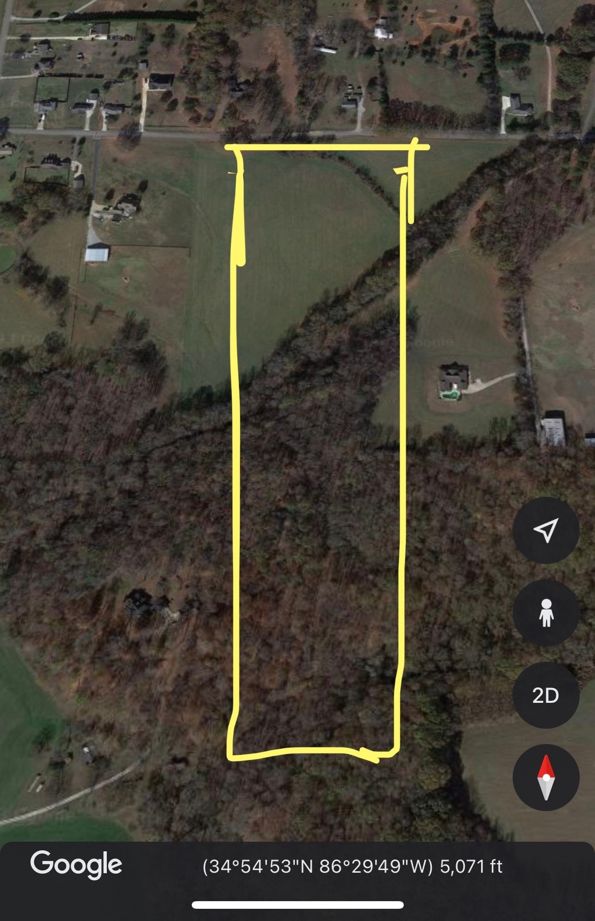 Henry Taylor Road, New Market, AL for sale Aerial- Image 1 of 4