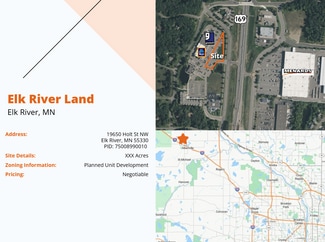 Plus de détails pour 19600 SW Holt St, Elk River, MN - Terrain à vendre