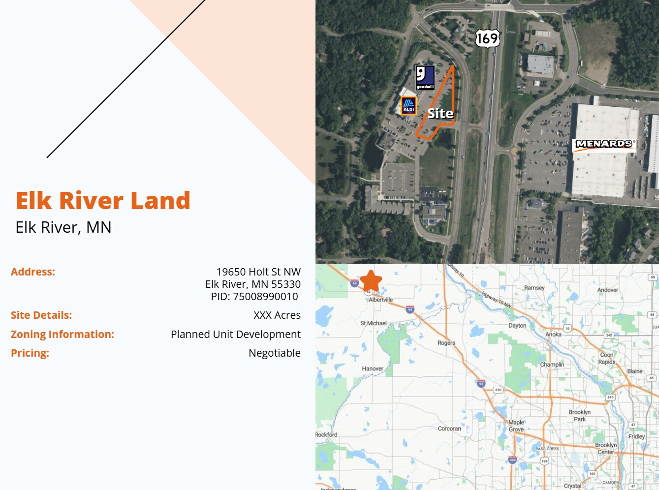 19600 SW Holt St, Elk River, MN à vendre Photo principale- Image 1 de 3