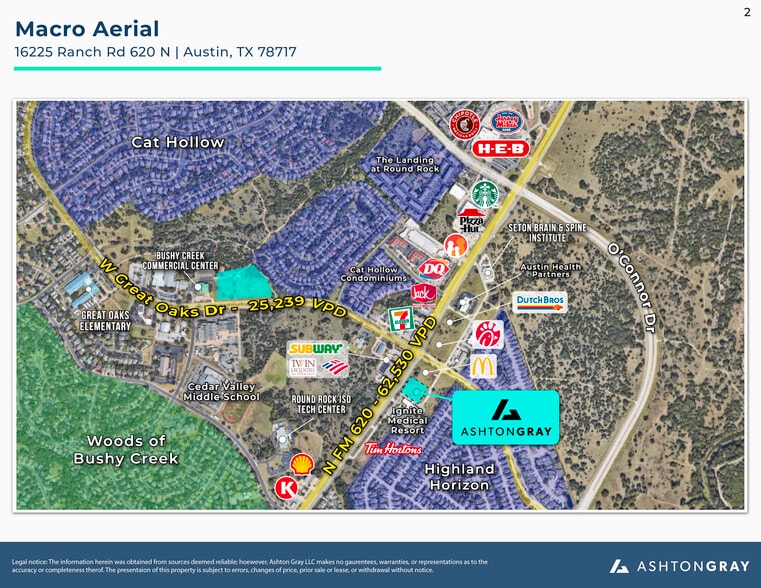 16225 Ranch Rd 620 N, Austin, TX for lease - Aerial - Image 1 of 2