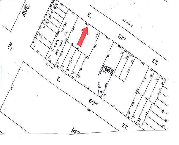 306 E 61st St, New York, NY for lease - Plat Map - Image 3 of 17