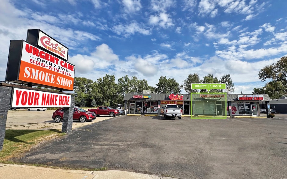 36454-36474 Groesbeck Hwy, Clinton Township, MI for lease - Primary Photo - Image 1 of 18